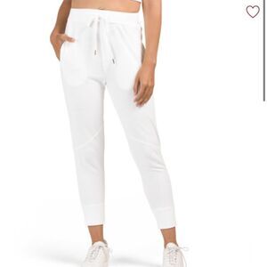 YOUNG FABULOUS & BROKE Venice White Lightweight Joggers.Size S,M
